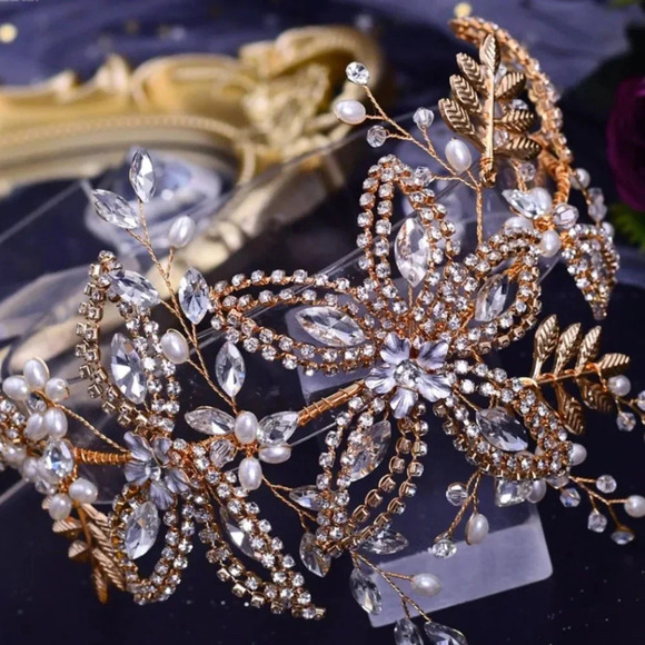 Handmade Bridal Headpiece 20% Off Sale - Picture 3 of 6